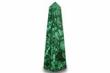 Tall, Polished Malachite Obelisk - DR Congo #266063-1